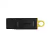 (DTX/128GB) KINGSTON PENDRIVE DATATRAVELER EXODIA 128GB C/TAPA PROTECTORA Y RANURA PARA COLGAR USB 3.2 NEGRO/AMARILLO