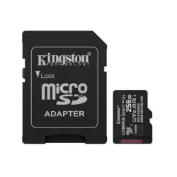 (SDCS3/256GB) KINGSTON TARJETA DE MEMORIA MICRO SDXC CANVAS SELECT PLUS 256GB C/ADAPTADOR