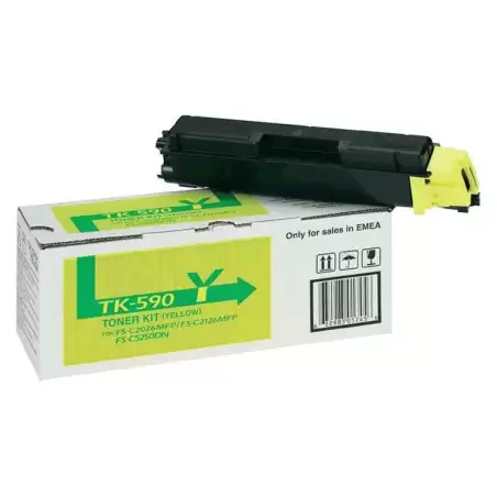 (1T02KVANL0) KYOCERA-MITA TONER AMARILLO TK 590 Y