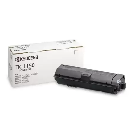 (1T02RV0NL0) KYOCERA-MITA TONER NEGRO ECOSYS M2135DN/P2235DN/P2235DW/P2235D/M2635DN/M2735DW -TK1150