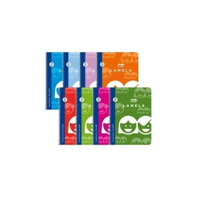 (07F002) LAMELA CUADERNO ESPIRAL 80H FOLIO 70GR CUADROVÍA 2