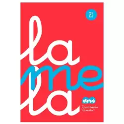 (7FTP03RJ) LAMELA CUADERNO ESPIRAL 80H FOLIO 90GR CUADROVÍA 3MM TAPA PP ROJO