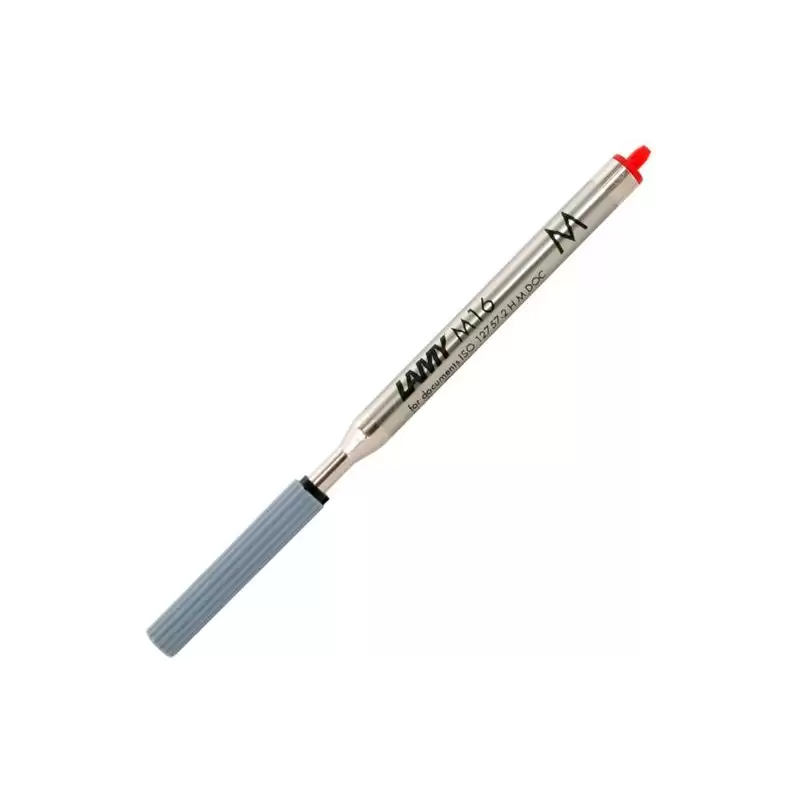(1200151) LAMY RECAMBIO M16 PARA BOLÍGRAFO PUNTA M 801 TINTA ROJO