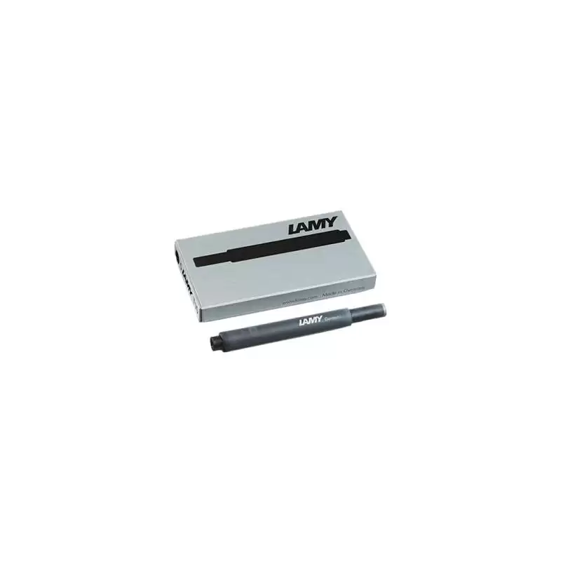 (1202075) LAMY CARTUCHO T10 RECAMBIO 825 PARA PLUMA TINTA NEGRA CAJA 5U