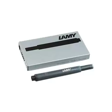 (1202075) LAMY CARTUCHO T10 RECAMBIO 825 PARA PLUMA TINTA NEGRA CAJA 5U