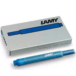 (1202077) LAMY CARTUCHO T10 BLUE RECAMBIO 825 PARA PLUMA TINTA AZUL CAJA 5U
