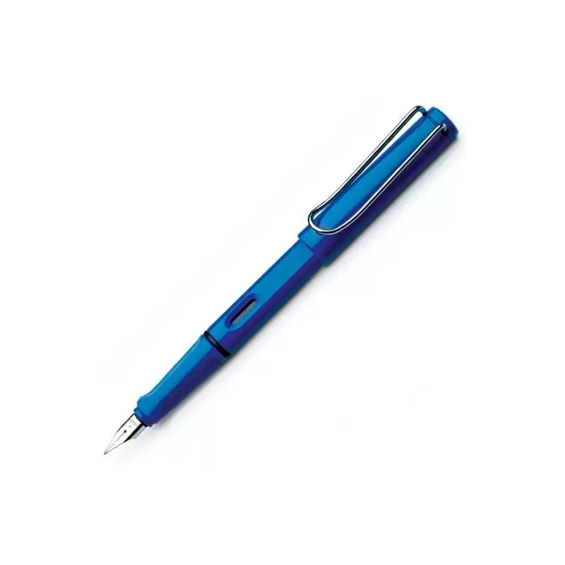 (1210491) LAMY PLUMA ESTILOGRÁFICA SAFARI 014M TINTA AZUL PUNTA M AZUL