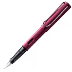 (1221733) LAMY PLUMA ESTILOGRÁFICA AL-STAR ALUMINIO LIGERO CARTUCHO TINTA AZUL PUNTA M BLACK PURPLE