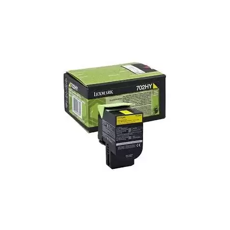 (70C2HY0/70C2HYE) LEXMARK CS310DN/CS410/CS510 TONER RETORNABLE AMARILLO