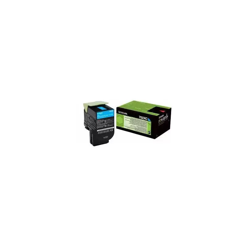 (70C2XC0) LEXMARK TONER CIAN RETORNABLE 702XM