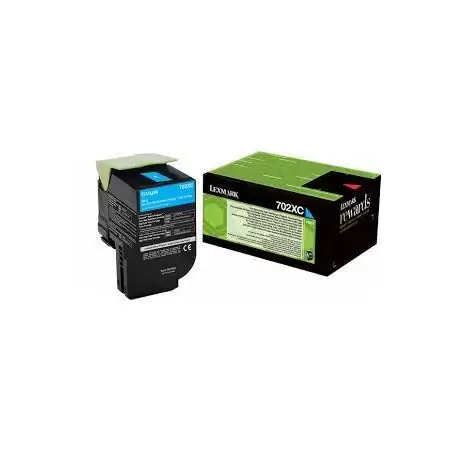 (70C2XC0) LEXMARK TONER CIAN RETORNABLE 702XM