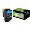 (70C2XC0) LEXMARK TONER CIAN RETORNABLE 702XM