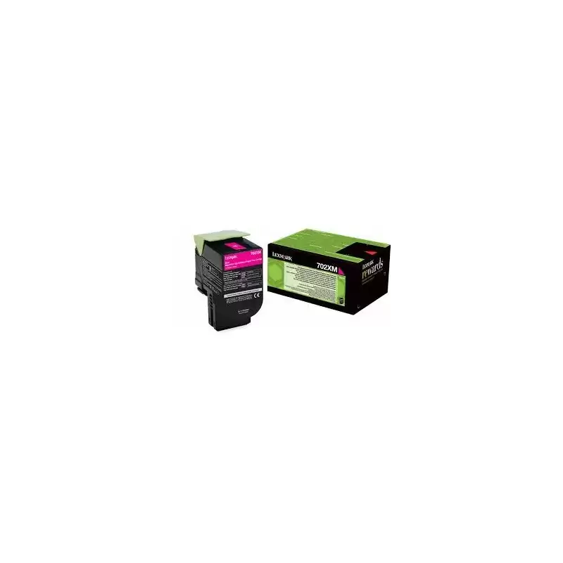 (70C2XM0) LEXMARK TONER MAGENTA RETORNABLE 702XM