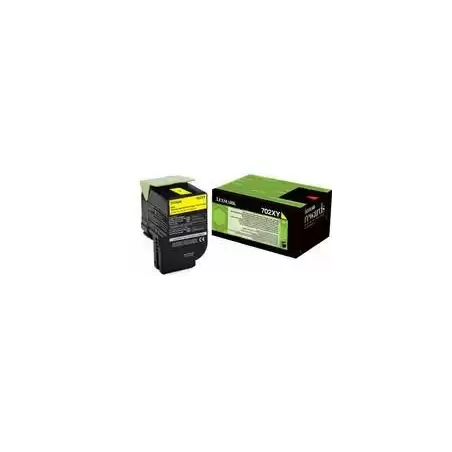 (70C2XY0) LEXMARK TONER AMARILLO RETORNABLE 702XM