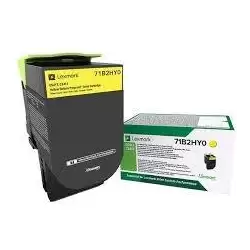 (71B2HY0) LEXMARK TONER AMARILLO CS/CX 417