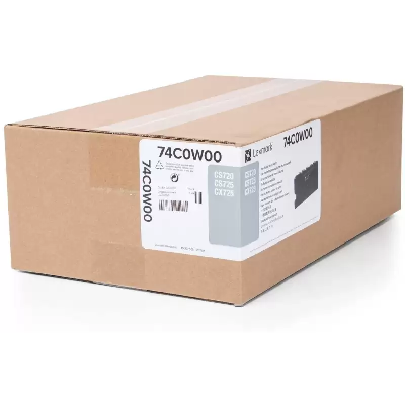 (74C0W00) LEXMARK RECIPIENTE PARA TÓNER RESIDUAL - 74C0W00