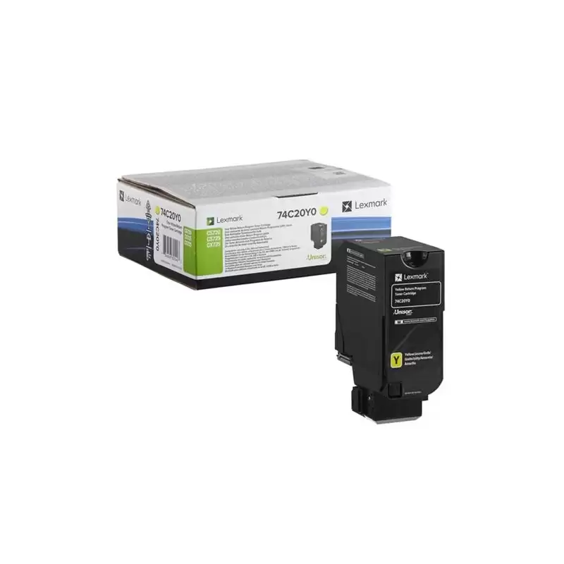 (74C20Y0) LEXMARK TONER AMARILLO CS720