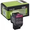 (80C20M0) LEXMARK 802M TONER RETORNABLE MAGENTA (1K)