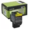 (80C20Y0) LEXMARK 802Y TONER RETORNABLE AMARILLO(1K)