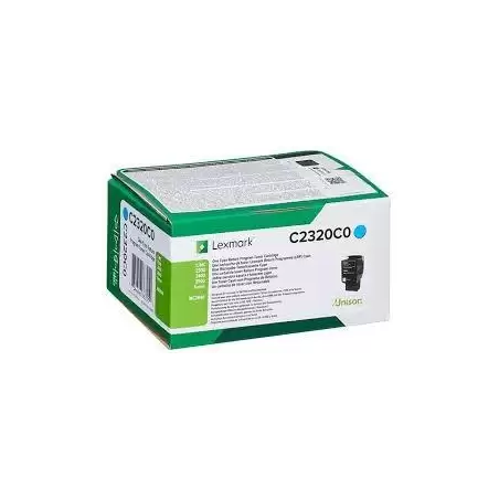 (C2320C0) LEXMARK TONER CIAN C2320