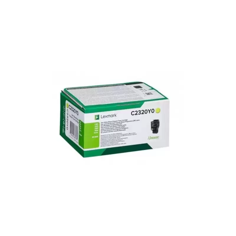 (C2320Y0) LEXMARK TONER AMARILLO C2320
