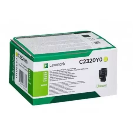 (C2320Y0) LEXMARK TONER AMARILLO C2320