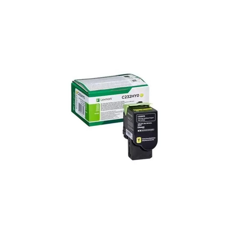 (C232HY0) LEXMARK TONER AMARILLO MC2325ADW