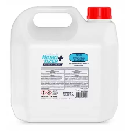(HPGH0055000R) HIDROTIZER PLUS GEL HIDROALCOHÓLICA HIGIENIZANTE NENITO (REFILL) GARRAFA 5L
