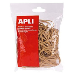 (12865) APLI GOMA ELÁSTICA MARRÓN CAUCHO 100X2MM 1KG