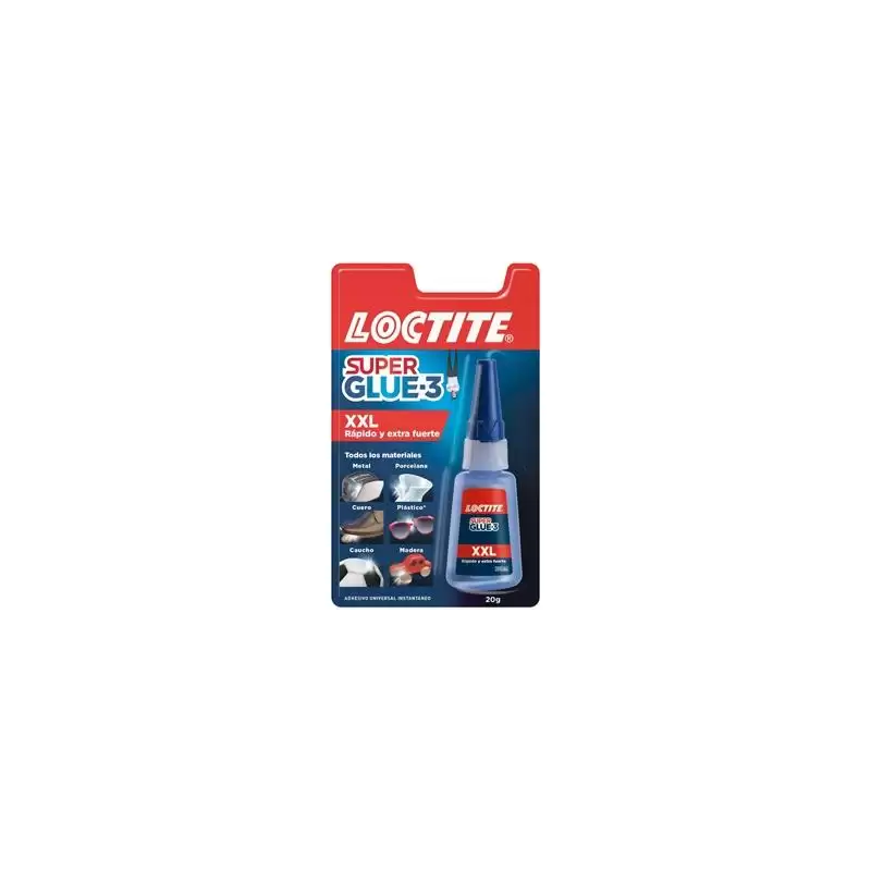 (2586797/2599803) LOCTITE SUPER GLUE-3 ADHESIVO INSTANTÁNEO XXL 20GR