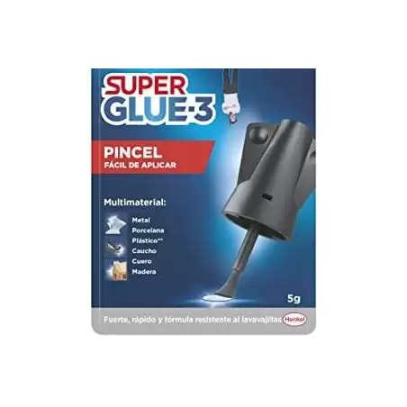 (2640969/2046283/2640) LOCTITE SUPER GLUE-3 ADHESIVO INSTANTÁNEO PINCEL 5GR