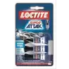 (9000100828239) LOCTITE SUPER ATTAK ADHESIVO INSTANTÁNEO MINI TRIO 3X1GR