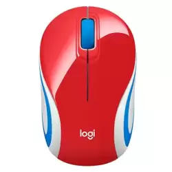 (910-002732) LOGITECH RATÓN M187 INALÁMBRICO COMPACTO ROJO