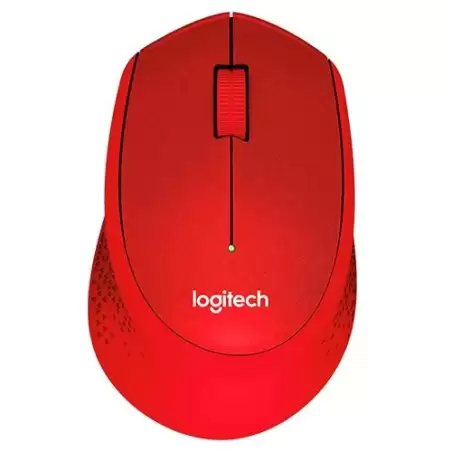 (910-004911) LOGITECH RATÓN M330 INALÁMBRICO 1000PPP COMPACTO 3 BOTONES ROJO