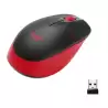 (910-005908) LOGITECH RATÓN M190 INALÁMBRICO 1000PPP AMBIDIESTRO 3 BOTONES ROJO
