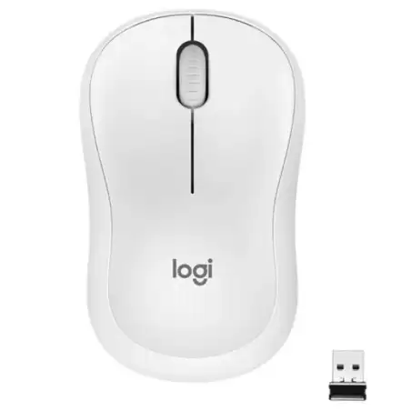 (910-006128) LOGITECH RATÓN M220 INÁLAMBRICO 1000DPI AMBIDIESTRO COMPACTO BLANCO