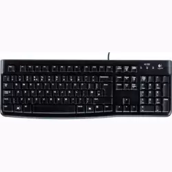 (920-002499) LOGITECH TECLADO K120 CABLE USB QWERTY ESPAÑOL NEGRO
