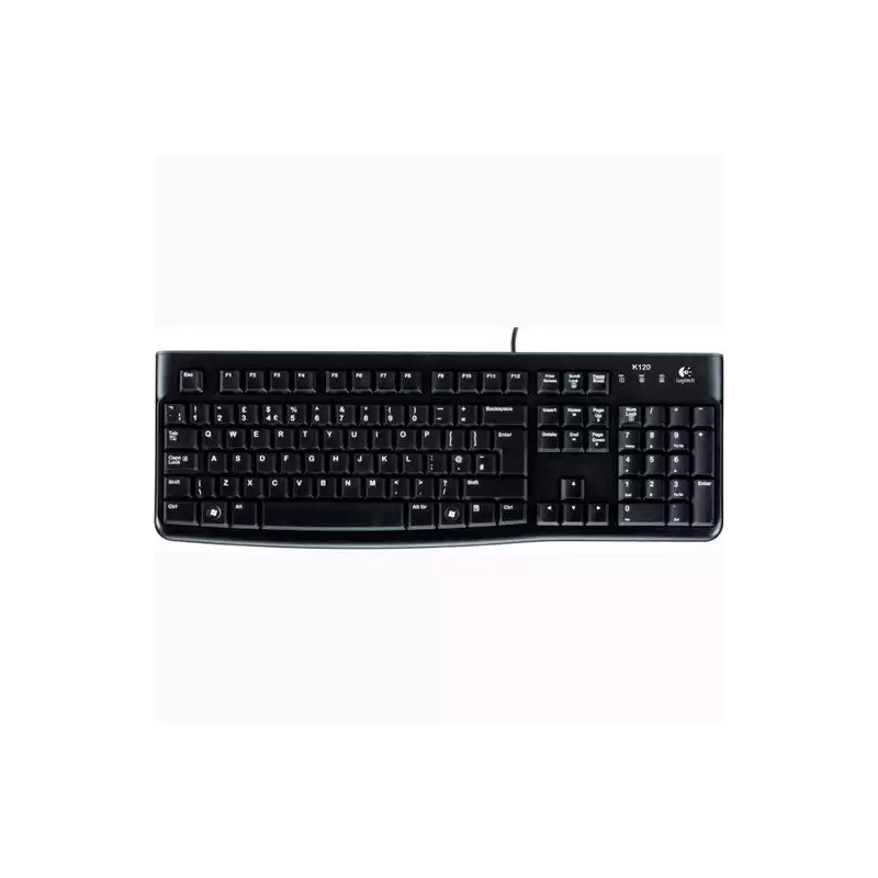 (920-002499) LOGITECH TECLADO K120 CABLE USB QWERTY ESPAÑOL NEGRO
