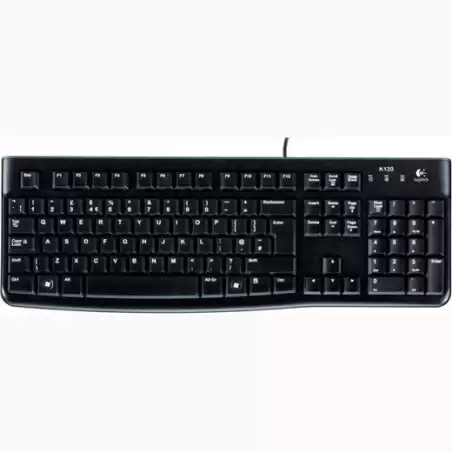 (920-002499) LOGITECH TECLADO K120 CABLE USB QWERTY ESPAÑOL NEGRO