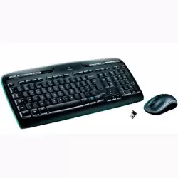 (920-003978) LOGITECH COMBO TECLADO + RATÓN MK330 INALÁMBRICO NEGRO