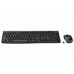 (920-004513) LOGITECH COMBO TECLADO + RATÓN DESKTOP MK270 INALÁMBRICO QWERTY ESPAÑOL NEGRO