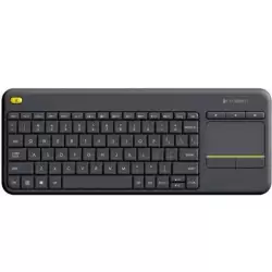 (920-007137) LOGITECH TECLADO K400 PLUS INALÁMBRICO QWERTY ESPAÑOL NEGRO