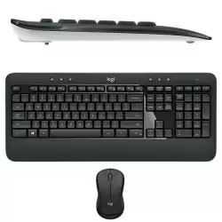 (920-008680) LOGITECH COMBO TECLADO + RATÓN MK540 INALÁMBRICO NEGRO