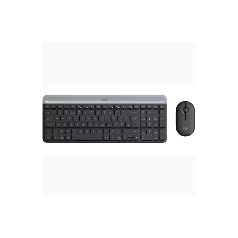 (920-009198) LOGITECH COMBO TECLADO + RATÓN MK470 INALÁMBRICO GRIS GRAFITO