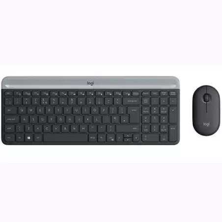 (920-009198) LOGITECH COMBO TECLADO + RATÓN MK470 INALÁMBRICO GRIS GRAFITO