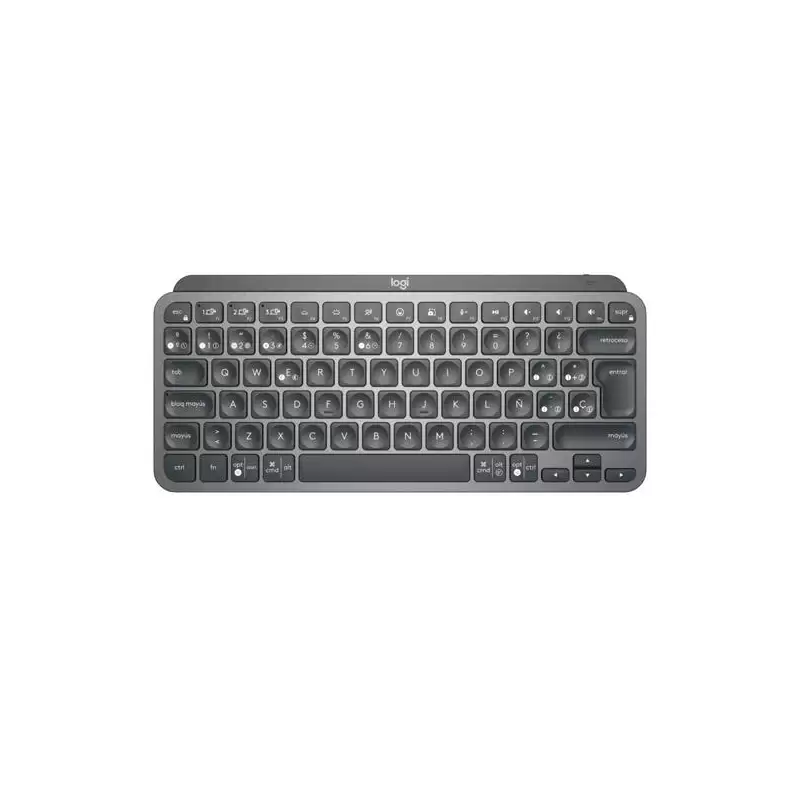 (920-010603) LOGITECH TECLADO MX MINI INALÁMBRICO QWERTY ESPAÑOL GRAFITO