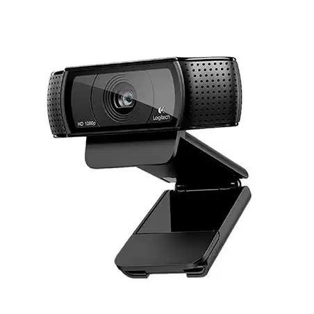 (960-001055) LOGITECH WEBCAM C920 FULL HD CON MICRÓFONO CON AUDIO ESTÉREO 15MP USB 2.0 NEGRO