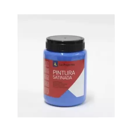 (110222) LA PAJARITA TÉMPERA ESCOLAR BOTE DE 35ML SATINADA AZUL INTENSO L-12