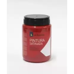 (110322) LA PAJARITA TÉMPERA ESCOLAR BOTE DE 35ML SATINADA ROJO BERMELLON L-07