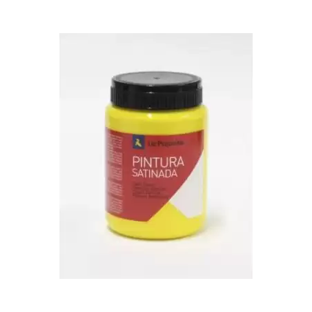 (110422) LA PAJARITA TÉMPERA ESCOLAR BOTE DE 35ML SATINADA AMARILLO ORO L-02